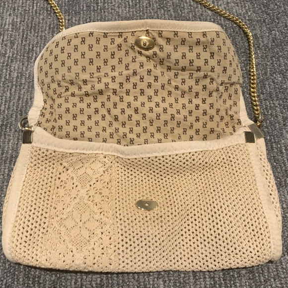 PG Crochet Women’s Cream Coloured Purse - Made in Italy (EUC) - Picture 10 of 11